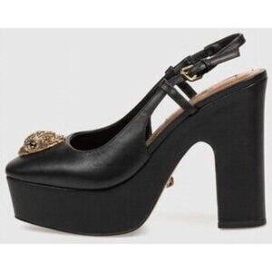 Kurt Geiger Belgravia Platform Sling BLACK
